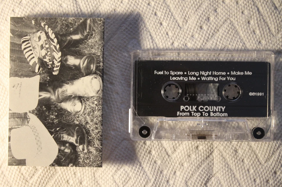 Polk County ‎– From Top To Bottom US orig' private cassette indie TESTED - Image 1 of 1