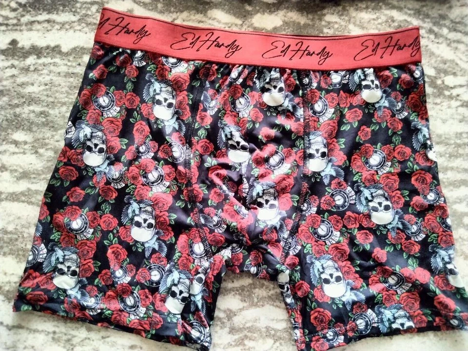 Calzoncillo boxer Ed Hardy Performance Micro para hombre ropa interior mediana ¡COMO NUEVO ENVÍO GRATUITO! Foto 1 de 1