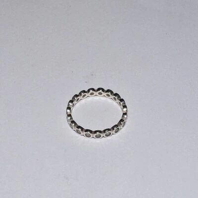 Pandora Alluring Petite Brilliant Stackable Ring Size 58 190941CZ - Image 1 of 2