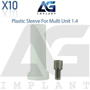 10 fundas de plástico para sistema de unidades múltiples pilar 1,4 - hexágono 2,42 con tornillo - Imagen 1 de 5