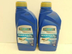 8,49 €/l Ravenol Marineoil gasolina SAE 20W-50 2 x 1 L aceite de motor para barcos gasolina - Imagen 1 de 1