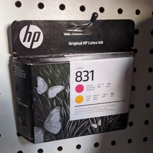 NEW - HP 831 Latex 100/300/500 Series Printheads - Magenta/Yellow CZ678A 2026 - Afbeelding 1 van 2