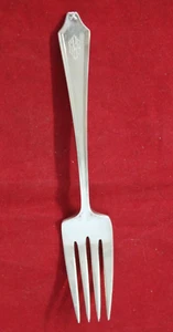 International Silber Sterling Silber Menuett Salatgabel Mono "SBB" 33g - Bild 1 von 16