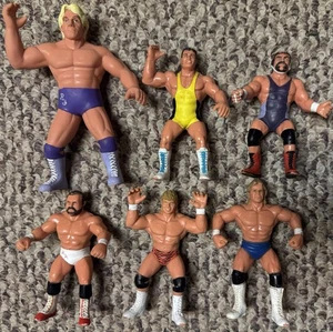 Lote de figuras de acción de lucha libre WCW Galoob juguete, Ric Flair, Pillman - Imagen 1 de 4