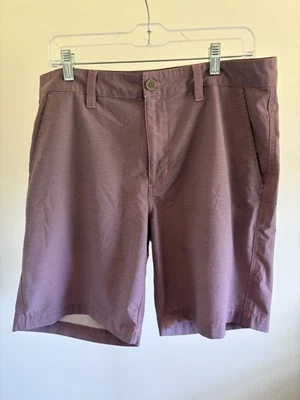 Southern Tide Men’s Shorts Size 34 Pink And Blue Striped Flat Front Casual - Image 1 of 3