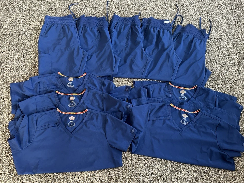 Conjunto Exfoliante Dickies Azul Marino Para Mujer - 5 Juegos (Fondos XL, Tops 2XL) Foto 1 de 4