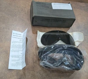 GAFAS MILITARES STEMACO Sol Viento Polvo NUEVAS Lente Gris Transparente y EXTRA DE COLECCIÓN - Imagen 1 de 4