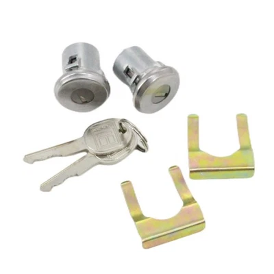 For Chevrolet S-10 Blazer 83-1994 NEW Door Lock Key Cylinder Tumbler Pair Chrome - Изображение 1 из 4