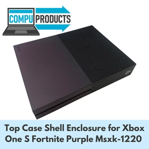 Microsoft Top Case Shell Enclosure for Xbox One SLIM Fortnite Purple Msxk-1220 - Picture 1 of 5