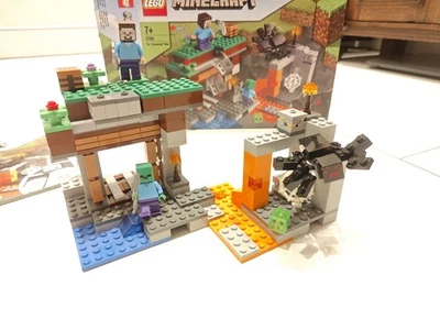 LEGO 21166 Minecraft Die Verlassene Mine, Steve, Zombie, Spinne, Schleim - Bild 1 von 3