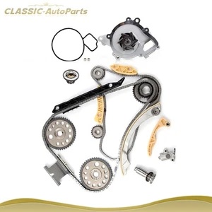 Kit de cadena de distribución + bomba de agua + termostato para 02-08 Chevy Malibu Pontiac Saturn - Imagen 1 de 1
