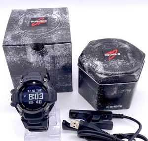 Casio G-Shock GBD-H2000 Solar GPS HRM Smartwatch schwarzes Band modifiziert gebraucht - Bild 1 von 17