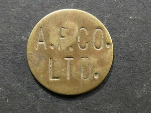 w1278. Jamaica, Kingston, dock worker's tally, Atlantic Fruit Co. Ltd. - Picture 1 of 2
