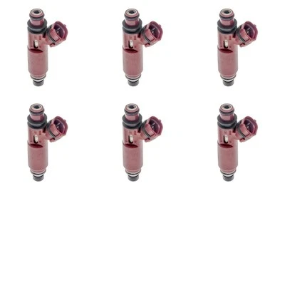 Set of 6 Herko Fuel Injector INJ600 for Mitsubishi Montero 3.5L 2001-2002 - Изображение 1 из 4