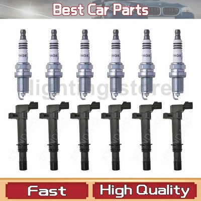 Ignition Coil Spark Plug 12X NGK Standard Ignition Fits Dodge 2002-2008 - Image 1 of 4