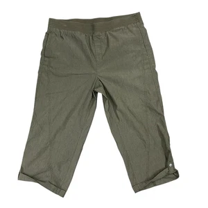 Chicos Fitigue gerollte kurze Hose Größe 3 Basic oliv meliert Taschen US 16 (XL) - Bild 1 von 6