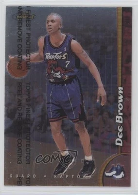 1998-99 Topps Finest Dee Brown #153 - Image 1 of 2