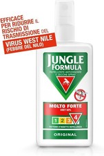 Jungle Formula molto Forte Spray Repellente antizanzare antipuntura 75 ml
