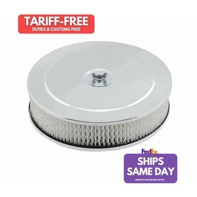 Mr Gasket 1487, Kit 9In Chrome Air Cleaner High Performance & Racing Parts - Image 1 of 4