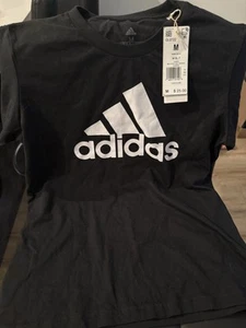 adidas Women's Badge of Sport Tee, Black - Picture 1 of 4
