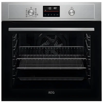 AEG BEX535A61M - Edelstahl Einbau Elektro Single Backofen - Aqua Reinigung - Bild 1 von 4