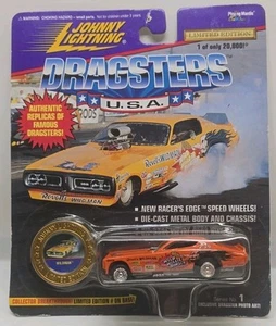 Vintage Johnny Lightning Dragsters USA Wildman 1:64 Diecast 1st Series Numbered - Picture 1 of 2