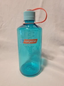 Nalgene Sustain Cerulean Blue 32oz 1000mL Narrow Mouth Bottle - Picture 1 of 7