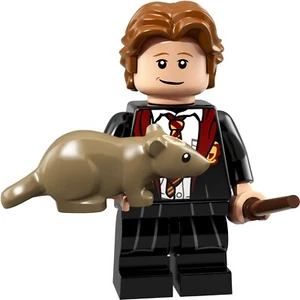 Lego Ron Weasley en túnicas escolares Harry Potter serie 1 sin abrir nuevo sellado - Imagen 1 de 2