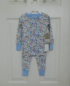 NWT Honest Baby Clothing 2pc Floral Long Sleeve Top Pants Pajamas sz 2t - Picture 1 of 1