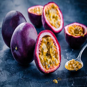 PURPLE PASSION FRUIT FLOWER SEEDS Granadilla Passiflora edulis Garden Vine Plant - Picture 1 of 15