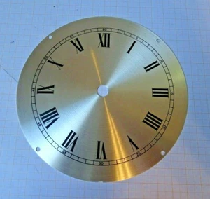Zifferblatt D = 12,9 cm,Silberfarben,neuwertig..für Schiffsuhr.etc.unsigniert.. - Bild 1 von 1