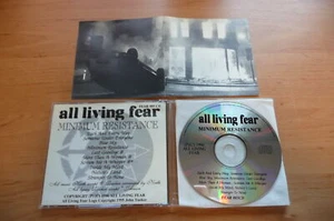 @ CD ALL LIVING FEAR - MINIMUM RESISTANCE / INDIE 1996 / ALT ROCK GOTH ROCK UK - Bild 1 von 1