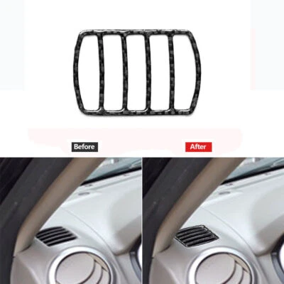 Cubierta de salida de ventilación de aire de desmistad de fibra de carbono para Suzuki Grand Vitara 2006-2013 Foto 1 de 4