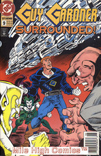 GUY GARDNER (GUY GARDNER: WARRIOR #17-44) (1992 Series) #9 NEWSSTAND Very Fine