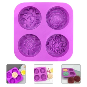 Silikonform Seifenformen Für Die Seifenherstellung Blumenfondant-Kuchenformen - Bild 1 von 12