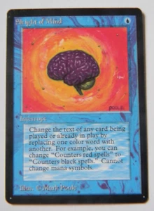 SLEIGHT OF MIND : MTG : BETA : 1993  : NEAR MINT : SEE PHOTO'S : RARE - Bild 1 von 10