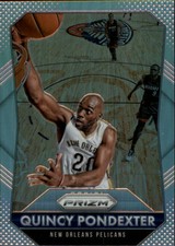 2015-16 Panini Prizm Prizms Silver Basketball Card #105 Quincy Pondexter