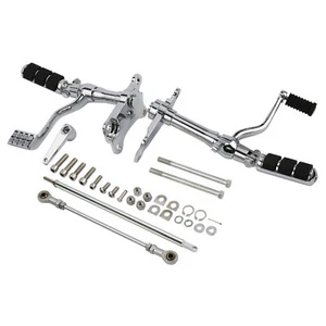 Forward Controls Pegs Lever Linkage For Harley Sportster XL1200 883 Custom 91-03 - Picture 1 of 20