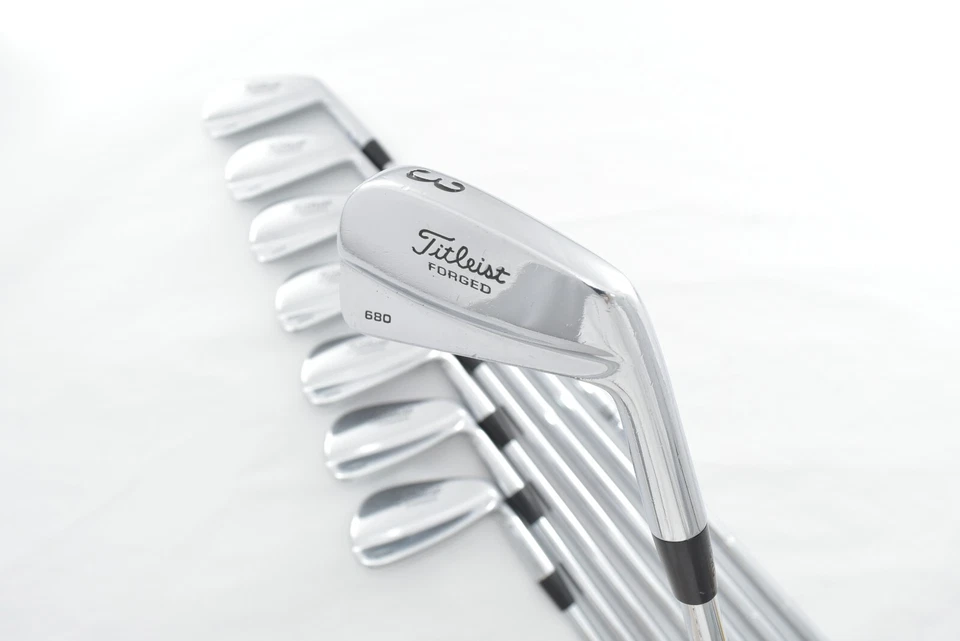 8PCS Titleist 680 Forged Iron Set 3-4-5-6-7-8-9-PW DG S200 Stiff RH Golf Clubs - Image 1 of 4