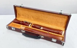 ZEN-ON 2300B Tenor Recorder Maple Wood Used with Case - Picture 1 of 14