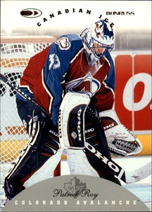 1996-97 Donruss Canadian Ice Colorado Avalanche Hockey Card #19 Patrick Roy