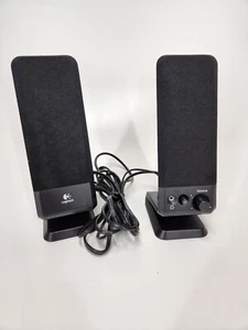 Logitech R-10 Multimedia Speakers w/3.5mm Headphone Jack Volume On/Off S-0152A1 - Picture 1 of 3