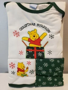 Disney Baby • Winnie The Pooh Set 3 Pezzi Taglia 0-6M • Camicia • Pantaloni • Bavaglino - Foto 1 di 5