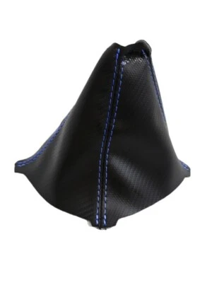 Bota de cambio manual de fibra de carbono para Dodge Challenger STR8 2008-2014 punto azul Foto 1 de 4