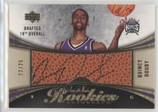 2006-07 Upper Deck Sweet Shot Rookies Gold /25 Quincy Douby #115 Rookie Auto RC