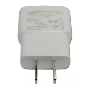 Original OEM Samsung ETA0U61JWE 5.0V 1.0A White Travel Adapter Home Wall Charger - Picture 1 of 1