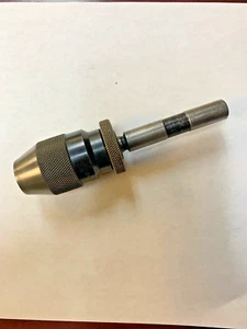 Portabrocas sin llave Albrecht 1/4" capacidad 1/2" Jacobs vástago recto - Imagen 1 de 6