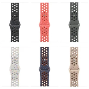 VÉRITABLE APPLE WATCH NIKE SPORT BRACELET 49 mm 45 mm 44 mm 41 mm DERNIÈRES COULEURS 2024 - Photo 1 sur 13