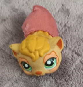 LPS Orange Guinea Pig #1844 criceto occhi verdi autentico Littlest Pet Shop 2007 - Foto 1 di 5