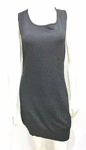 Lavand Anthropologie M Minikleid schwarz glitzernd ärmellos Pullover Saum NEU - Bild 1 von 5